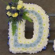 Massed Letter Tribute wih Colour Inlay